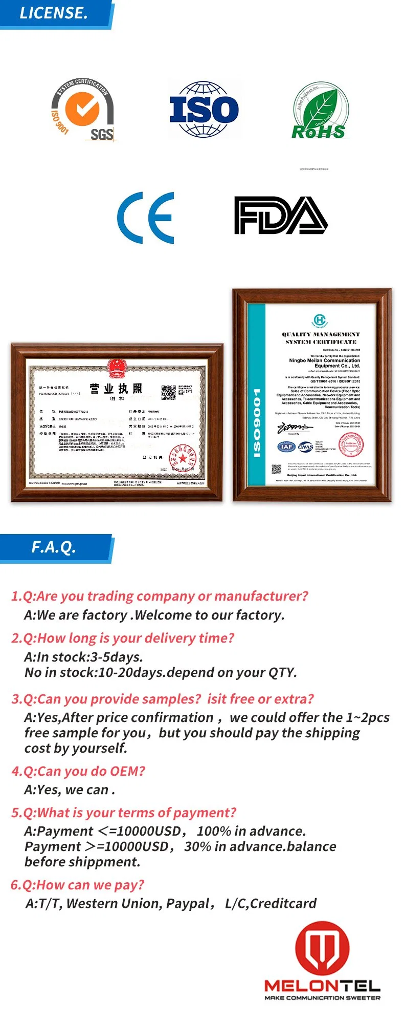 16 Core FTTH Mold Plastic Dome Fiber Splice Closure Joint Box for Optical Cable with Adapter